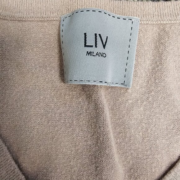 BOGO🎀Liv Milano Dusty Pink Sweater- Sz Large - Picture 2 of 6